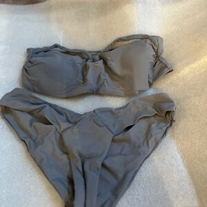 Gray Bikini Set
